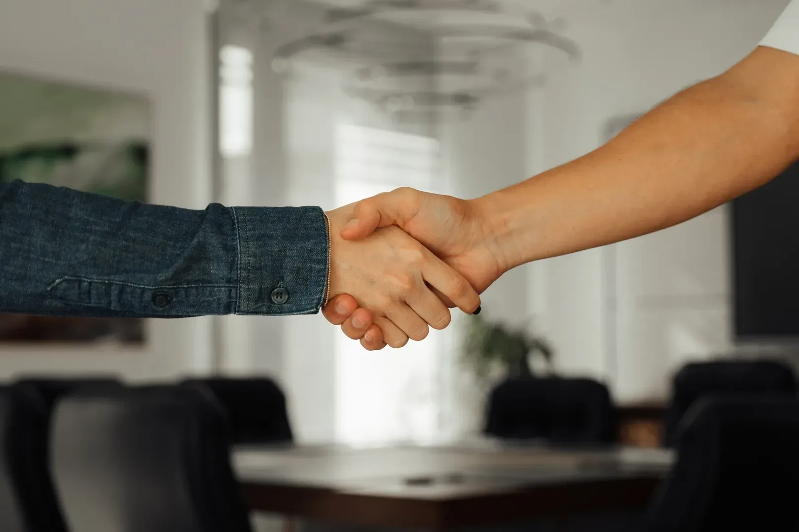 Collaborazioni stretta di mano